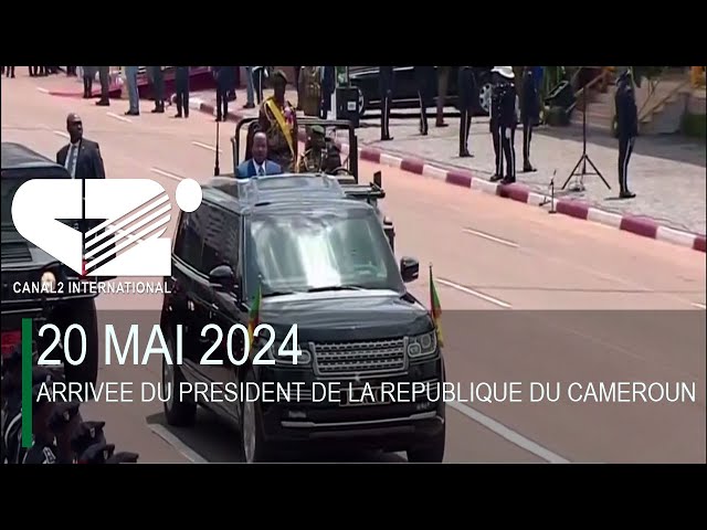 ⁣[REPLAY] 20 MAI 2024 : ARRIVEE DU PRESIDENT DE LA REPUBLIQUE DU CAMEROUN