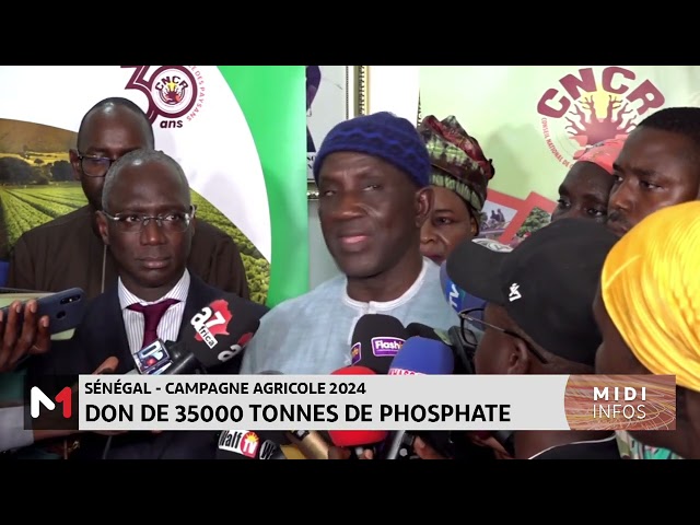 ⁣Sénégal : don de 35.000 tonnes de phosphate