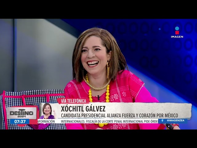 ⁣Xóchitl Gálvez habla de su participación en el tercer debate presidencial | Noticias con Paco Zea