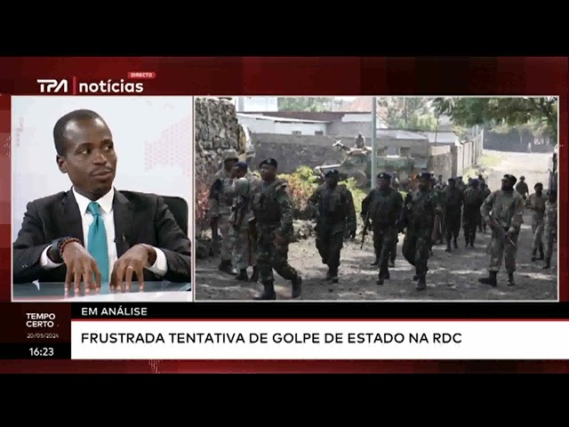 ⁣Em Análise -  Frustrada tentativa de golpe de estado na RDC