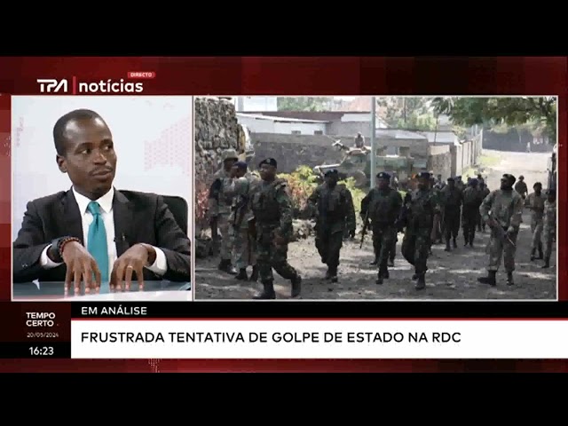 Em Análise -  Frustrada tentativa de golpe de estado na RDC