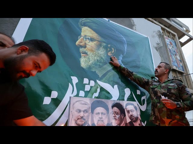 ⁣How Iran is reacting to Raisi's death