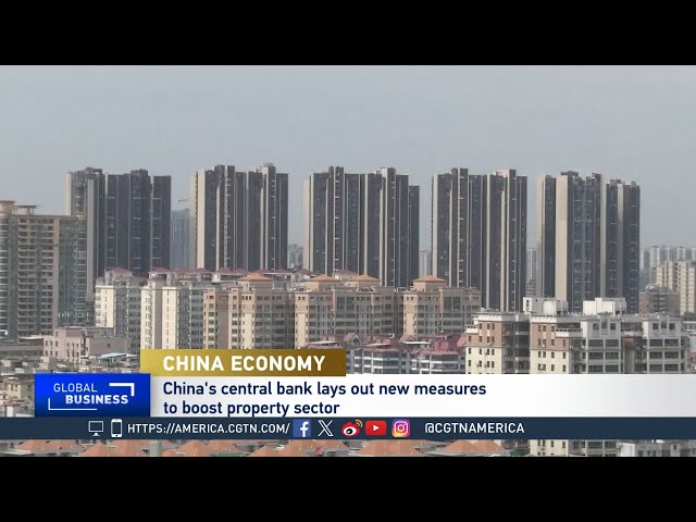 ⁣Global Business: China takes big steps to boost property sector