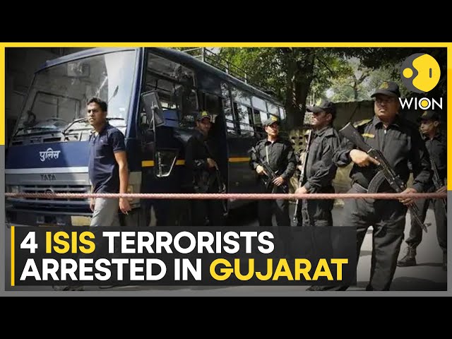 ⁣India: Gujarat Anti-Terror Squad arrests four ISIS terrorists at Ahmedabad airport | WION