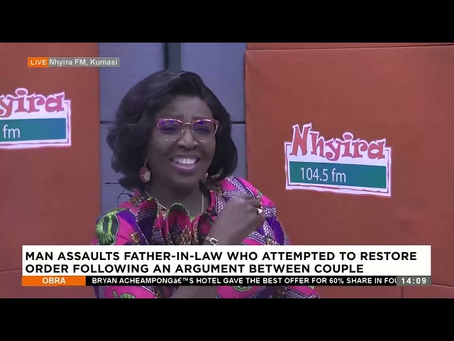 ⁣Man assaults father inlaw who attempted to restore order between couples- Obra on Adom TV (20-05-24)
