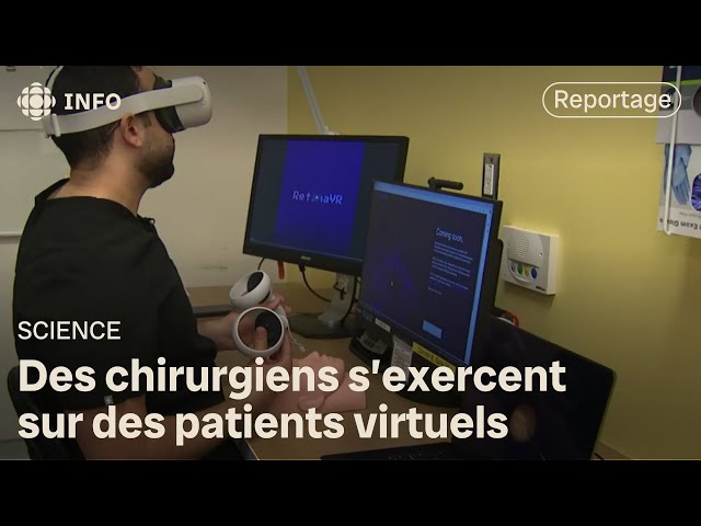 ⁣Une application de réalité virtuelle améliore la formation des chirurgiens
