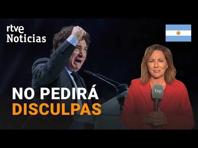 ⁣MILEI: El GOBIERNO ARGENTINO defiende que la CRISIS con ESPAÑA es un PROBLEMA "ENTRE PERSONAS&q