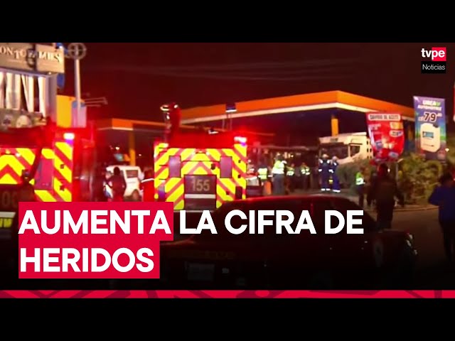 ⁣VMT: confirman un fallecido tras deflagración de grifo