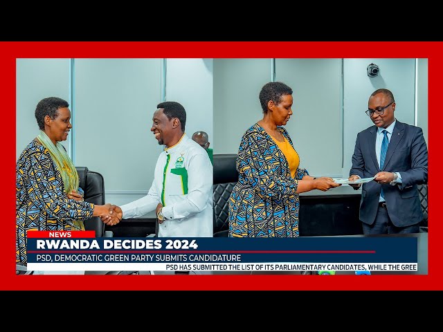 ⁣#RwandaDecides2024: PSD's Parliament Picks vs. Green Party's Presidential Nominee