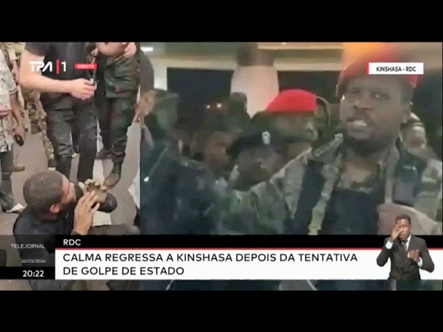 ⁣RDC: Calma regressa a Kinshasa depois da tentativa de golpe de estado