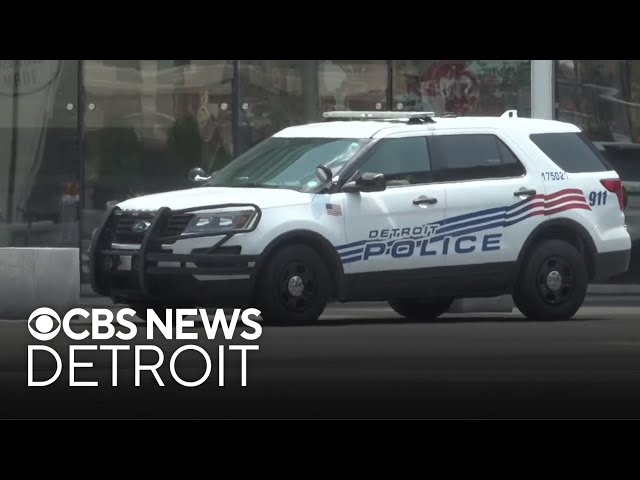 ⁣Detroit police investigate complaints during President Biden speech response