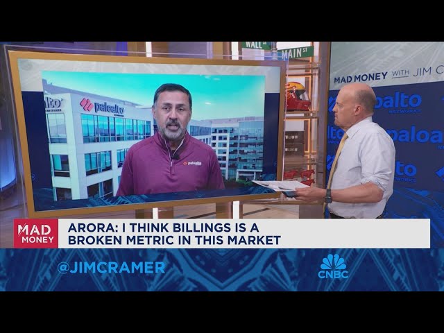 ⁣Billings is a broken metric in this market, says Palo Alto Networks' CEO Nikesh Arora