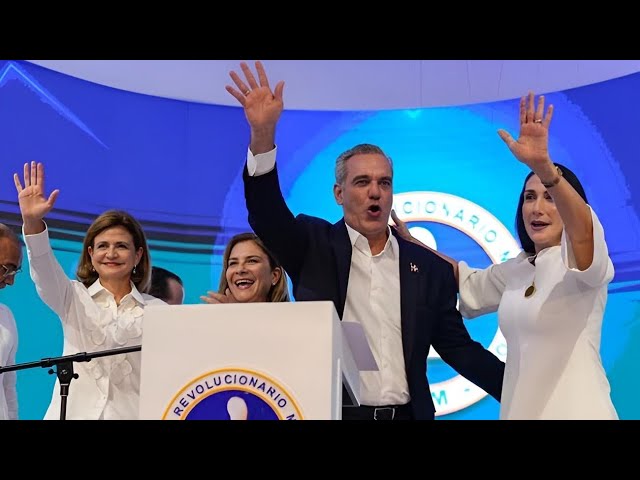 ⁣Présidentielle en République dominicaine: Luis Abinader réélu dès le premier tour