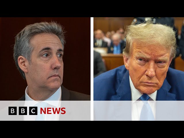 ⁣Drama at Donald Trump trial as judge clears court and reprimands witness | BBC News