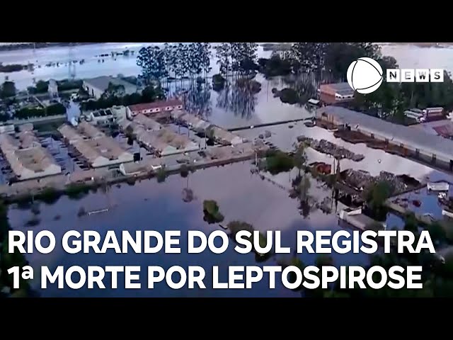 ⁣Rio Grande do Sul registra primeira morte por leptospirose