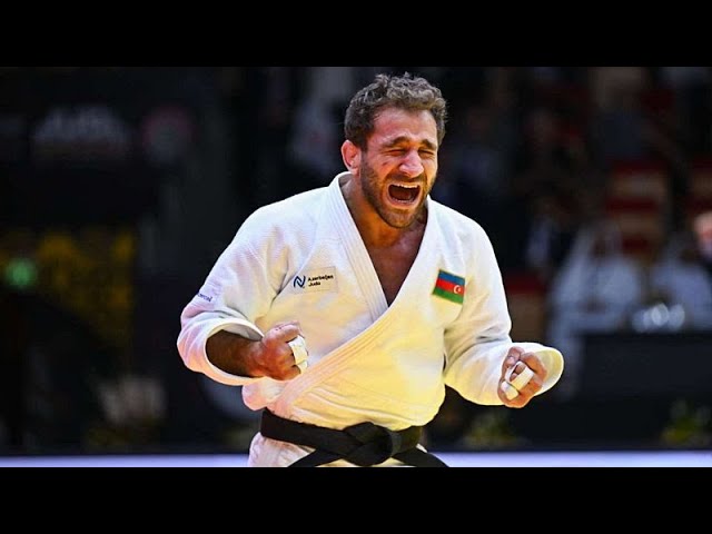 ⁣Deuxième journée des mondiaux de judo : enfin l’or pour Hidayat Heydarov