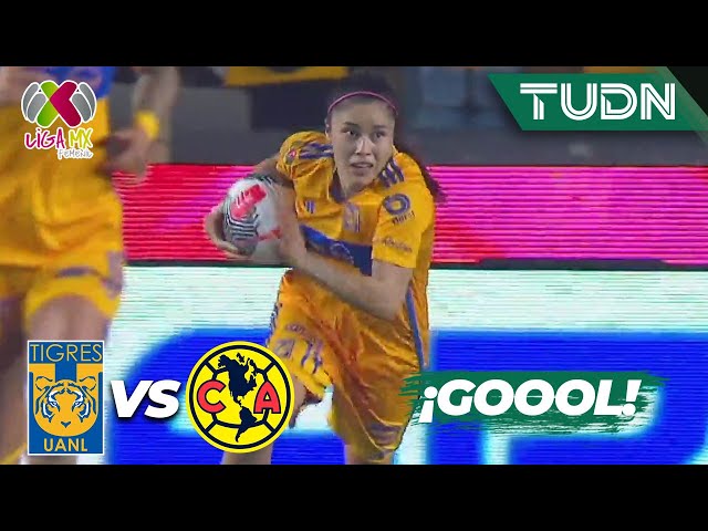 ⁣¡GOOL MILAGROSO! ¡GOOL de Ovalle! | Tigres 1-0 América | Liga Mx Femenil - CL2024 Semis | TUDN