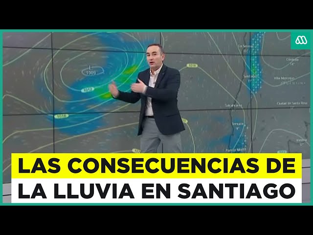 Intensa lluvia en la zona central: Cortes de luz, calles anegadas e inundaciones por sistema frontal