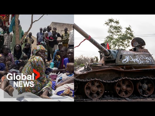 ⁣Sudan crisis: World powers accused of ignoring imminent El Fasher massacre