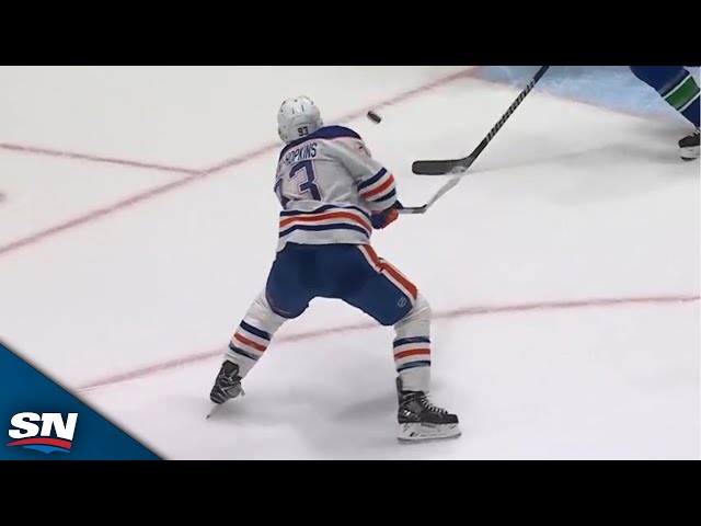 ⁣Ryan Nugent-Hopkins Fires Puck In Off Arturs Silovs For Power-Play Goal