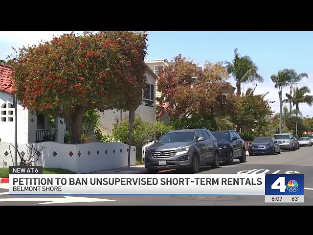 ⁣Petition to ban unsupervised short-term rentals in Long Beach