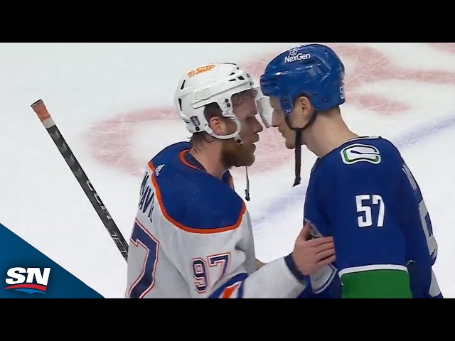 ⁣Oilers And Canucks Exchange Handshakes After Seven-Game Series