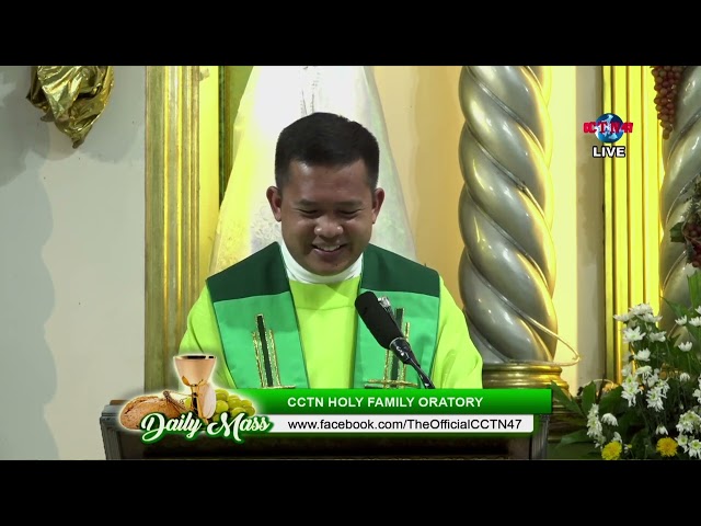 21 MAY 2024 - HOMILY  by Rev.  Fr. Christian James Mayol