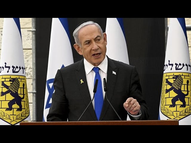 ⁣Netanyahu tacha de "nuevo antisemitismo" el anuncio de una orden de detención de la CPI