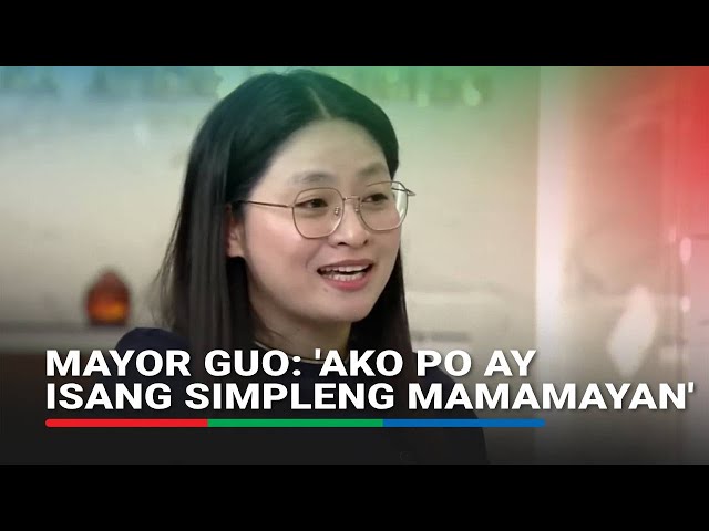 ⁣EXCLUSIVE: Mayor Alice Guo, iginiit na wala siyang luxury sports car | ABS-CBN News