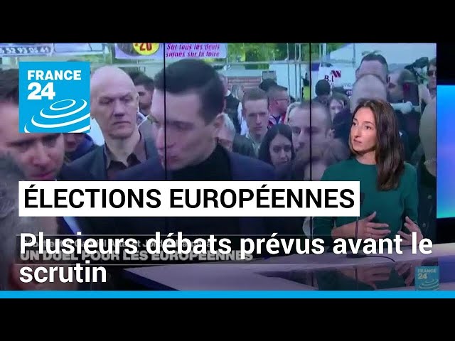 Elections européennes : plusieurs débats prévus avant le scrutin • FRANCE 24