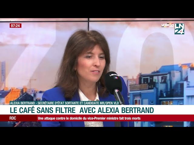⁣Café sans filtre : entretien sur Good Move, fusillades et pensions, avec Alexia Bertrand