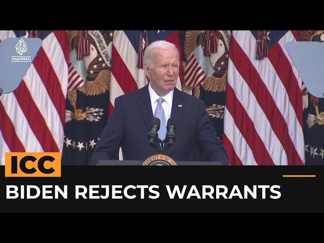 ⁣‘What’s happening is not genocide’ says Biden after ICC seeks warrants