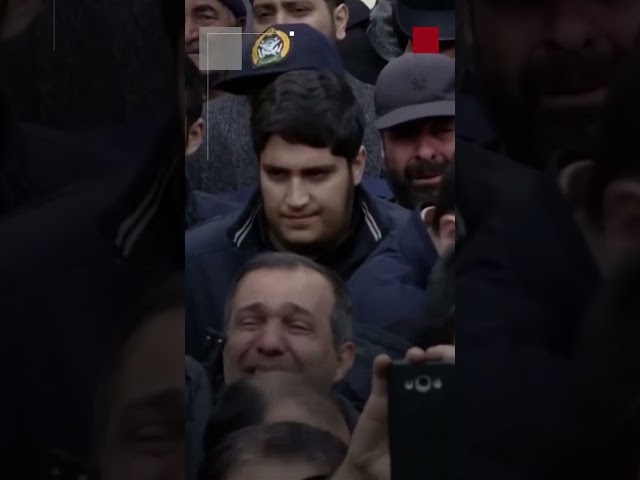 ⁣الآلاف يشاركون بتشييع الرئيس الإيراني إبراهيم رئيسي في تبريز