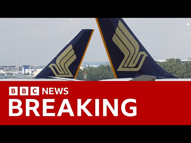 ⁣One dead as London to Singapore flight hit by turbulence | BBC News