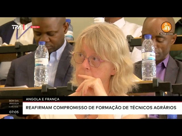 ⁣Angola e França reafirmam compromisso de formação de técnicos agrários