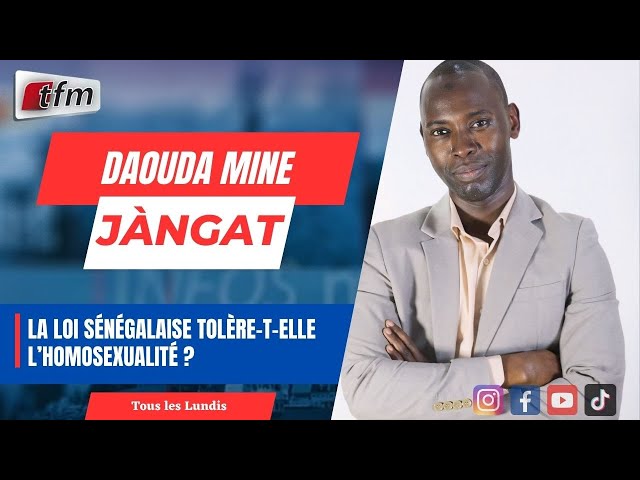 ⁣JANGÀT avec Daouda MINE | La loi sénégalaise tolère-t-elle l’homosexualité ?