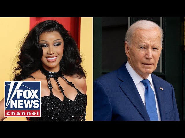 ⁣Rapper Cardi B won't endorse Biden in 2024: 'People got betrayed'