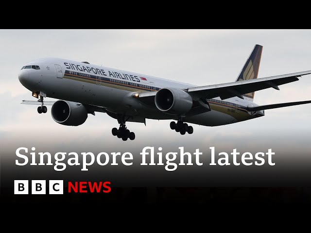 ⁣British man dies during turbulence on Singapore Airlines flight | BBC News