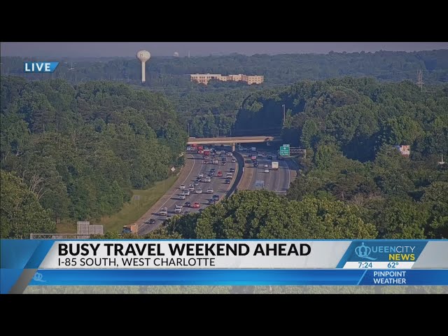 ⁣Record holiday travel expected at Charlotte Airport