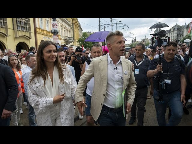 ⁣Orbáns Herausforderer Péter Magyar hat gute Chancen bei der Europawahl