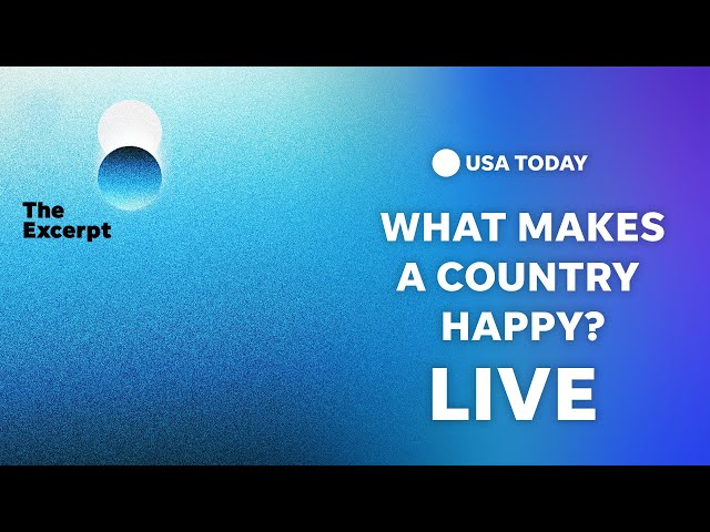 ⁣Watch live: World Happiness Report looks at happiest (and unhappiest) countries