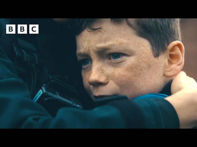 ⁣Aftermath of a child shooting out a police car | Blue Lights - BBC
