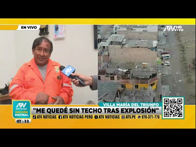 ⁣Viviendas aledañas al grifo de VMT quedaron en ruinas: "Parece que hubiera caído una bomba"