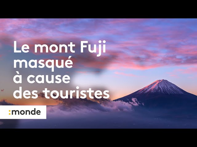 ⁣Japon : le mont Fuji masqué à cause des touristes