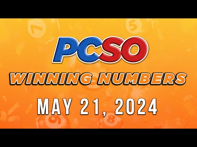 ⁣P49M Jackpot Ultra Lotto 6/58, 2D, 3D, 6D, Lotto 6/42, and Super Lotto 6/49 | May 21, 2024