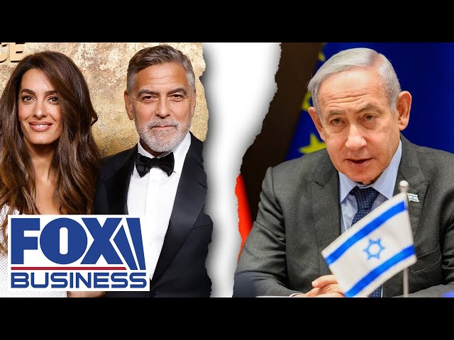 ⁣George Clooney’s wife allegedly involved with Netanyahu’s arrest warrant request