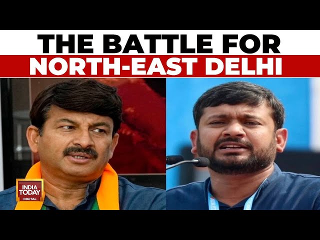 ⁣Lok Sabha Election 2024: Manoj Tiwari Vs Kanhaiya Kumar |The High-Profile Battle In North-East Delhi