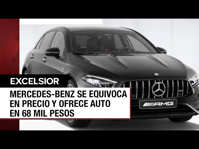 Actriz encuentra un Mercedes- Benz en 68 mil pesos y busca reclamar "oferta"