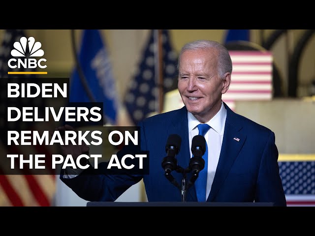 ⁣President Biden delivers remarks on the PACT Act in New Hampshire — 5/21/24
