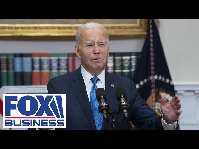 ⁣White House edits Biden's latest gaffe out of the official transcript